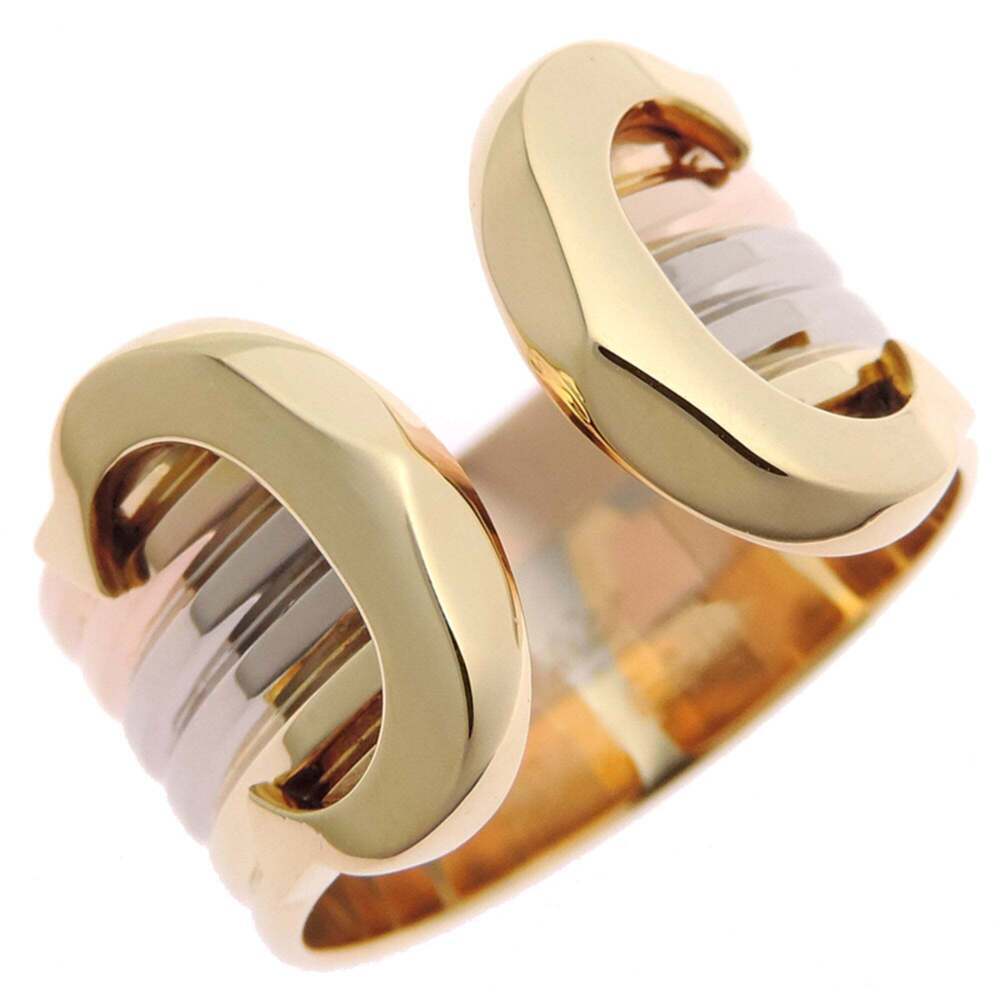 CARTIER Gold 2C Ring #54